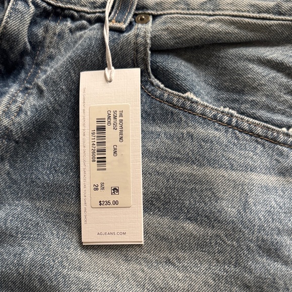 AG Adriano Goldschmied Women's Denim Boyfriend Jeans - Picture 2 of 5